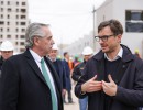 El presidente recorrió viviendas en construcción del programa Procrear II en Morón