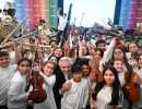 El presidente encabezó el cierre del Encuentro Federal de Orquestas Infantiles y Juveniles de Argentina en Tecnópolis
