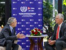 El presidente se reunió con su par de Cuba, Miguel Díaz-Canel