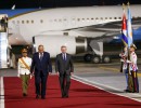 El presidente arribó a Cuba para participar de la Cumbre G77+China