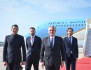 El presidente arribó a la India para participar de la Cumbre del G20