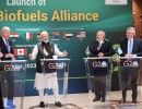 El presidente participó del lanzamiento de la Alianza Global de Biocombustibles