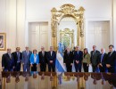 El presidente recibió a integrantes de instituciones armenias de Argentina