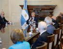 El presidente recibió a integrantes de instituciones armenias de Argentina