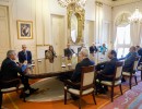 El presidente recibió a integrantes de instituciones armenias de Argentina