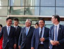 El presidente mantuvo una reunión con directivos de Huawei