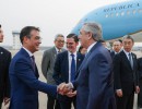 El presidente llegó a China para participar del III Foro de la Franja y la Ruta para la Cooperación Internacional