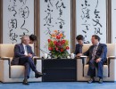El presidente se reunió con el Alcalde de la ciudad de Shanghái