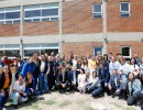 El presidente recorrió el nuevo pabellón de aulas y laboratorios de la Universidad Tecnológica Nacional en Morón