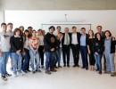 El presidente recorrió el nuevo pabellón de aulas y laboratorios de la Universidad Tecnológica Nacional en Morón