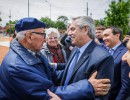 El presidente recorrió el entubamiento del Arroyo Jiménez, que se transformó en un nuevo espacio público para la comunidad de Florencio Varela