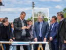 El presidente recorrió el entubamiento del Arroyo Jiménez, que se transformó en un nuevo espacio público para la comunidad de Florencio Varela