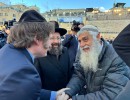 El presidente Javier Milei visitó el Muro de los Lamentos en Jerusalén 