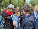 El presidente Javier Milei visitó el Muro de los Lamentos en Jerusalén 