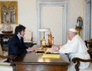 El Presidente Milei mantuvo una reunión con el Papa Francisco