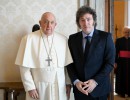 El Presidente Milei mantuvo una reunión con el Papa Francisco