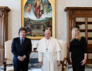 El Presidente Milei mantuvo una reunión con el Papa Francisco