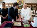 El Presidente Milei mantuvo una reunión con el Papa Francisco