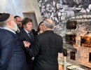 El presidente Javier Milei visitó el Museo del Holocausto y el Bosque Keren Kayemet LeIsrael