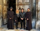 President Javier Milei visits the Church of the Holy Sepulchre
