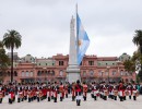 Historic Changing of the Guard with the Regiments of Grenadiers, Patricios and General Iriarte in Plaza de Mayo