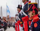 Histórico cambio de guardia con los Regimientos de Granaderos, Patricios y General Iriarte en Plaza de Mayo