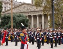 Histórico cambio de guardia con los Regimientos de Granaderos, Patricios y General Iriarte en Plaza de Mayo