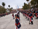 Histórico cambio de guardia con los Regimientos de Granaderos, Patricios y General Iriarte en Plaza de Mayo