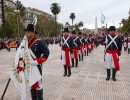 Histórico cambio de guardia con los Regimientos de Granaderos, Patricios y General Iriarte en Plaza de Mayo