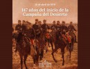 A 147 años del inicio de la Campaña del Desierto