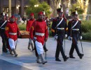 Los Infernales participaron del cambio de guardia en Casa Rosada en homenaje al General Martín Miguel de Güemes