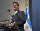 Declaraciones del jefe de Gabinete, en Casa Rosada.