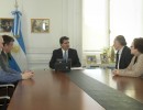 El jefe de Gabinete se reunió con representantes de la CTA