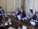 El Jefe de Gabinete recibió a directivos de empresas de electrodomésticos
