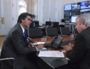 El jefe de Gabinete se reunió con el gobernador de Santa Cruz