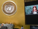 “Son terroristas los que desestabilizan la economía de un país”, aseguró la Presidenta ante la asamblea de las Naciones Unidas