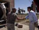 El Jefe de Gabinete visitó obras públicas y la planta de Sancor en la ciudad de Sunchales