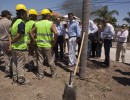 El Jefe de Gabinete visitó obras públicas y la planta de Sancor en la ciudad de Sunchales