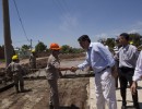 El Jefe de Gabinete visitó obras públicas y la planta de Sancor en la ciudad de Sunchales