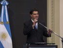 Declaraciones del jefe de Gabinete, en Casa Rosada.
