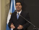 Declaraciones del jefe de Gabinete, en Casa Rosada.