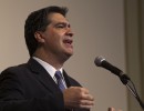 Declaraciones del jefe de Gabinete, durante su conferencia de prensa, en Casa Rosada.