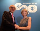 Timerman y su par de Australia, Julie Bishop 