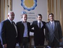 El Jefe de Gabinete recibió a la Federación de Agrimensores