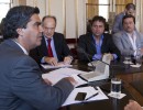 El Jefe de Gabinete recibió a representantes de la cadena de valor del papel y la industria gráfica