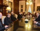 La Presidenta se reunió con la cúpula de la Iglesia Católica 