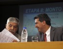 Capitanich y De Vido en la firma de contratos para la etapa II del Gasoducto del Noreste