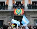 El Vicepresidente de la Nación en la asunción del Presidente de Bolivia