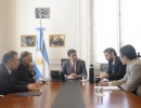 El Jefe de Gabinete recibe a la Federación Argentina de Consejos Profesionales de Ciencias Económica