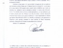 Carta del titular de la Secretaría de Inteligencia al juez Lijo